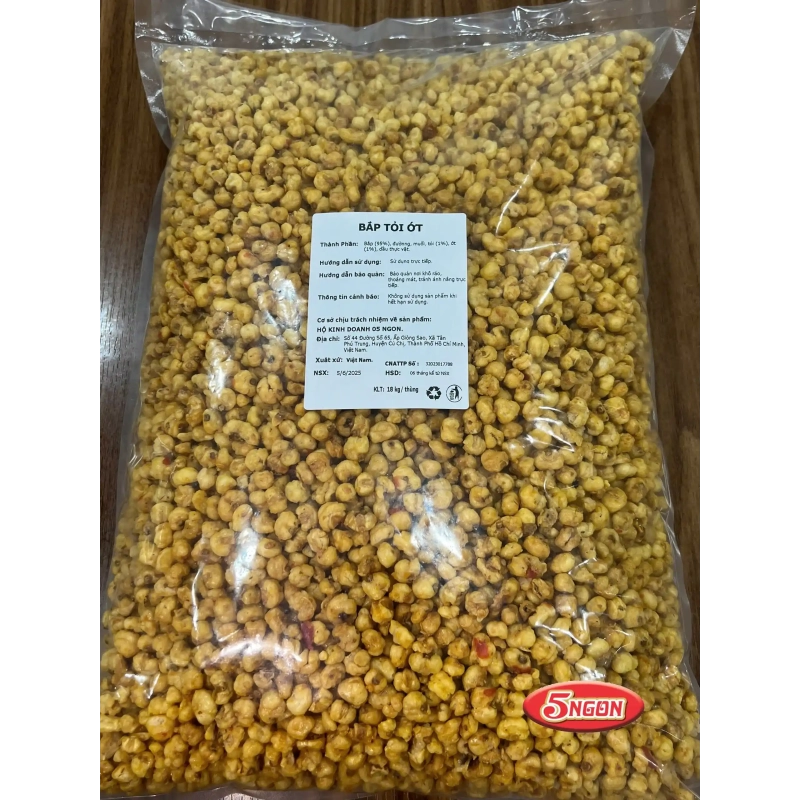 Bắp Tỏi Ớt
