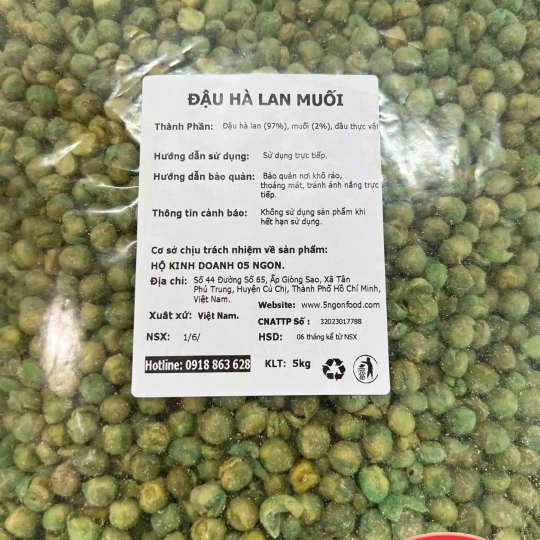 Đậu phộng Hà Lan Muối