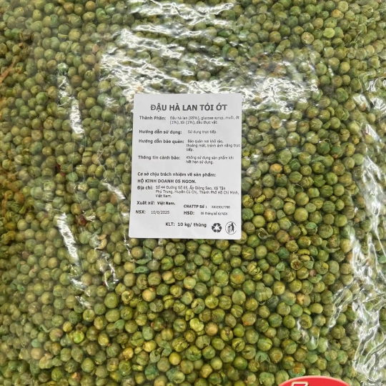 Đậu Hà Lan Tỏi Ớt